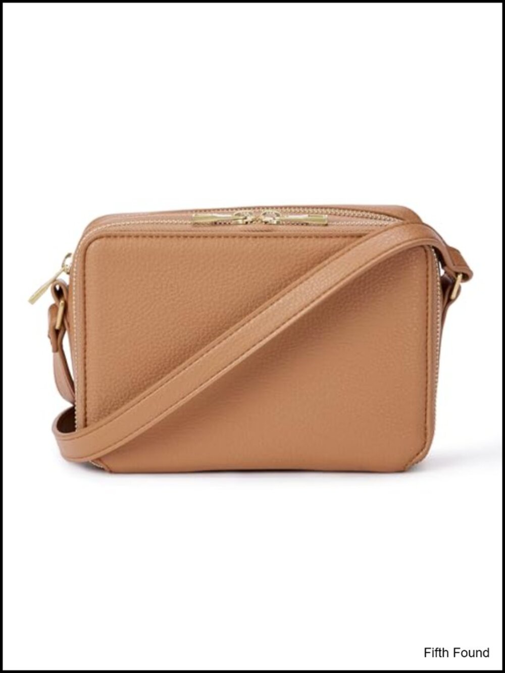 Faux PU Leather Crossbody Camera Bag